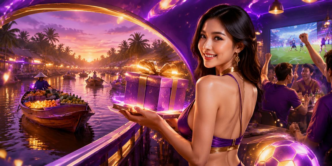 Người chơi tận hưởng trò chơi casino trực tuyến tại 7480 với giao diện neon Mekong